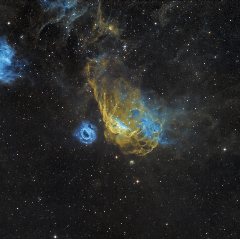 NGC 2014 & NGC 2020 Telescope Live